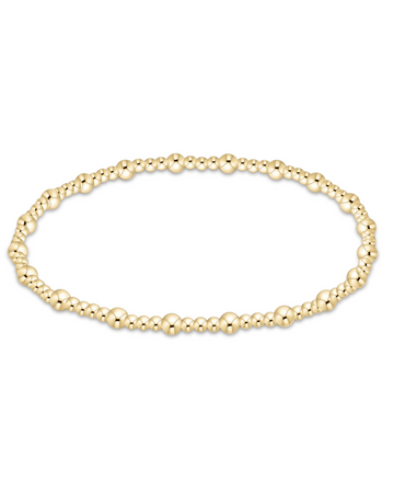 Sincerity Gold 3mm Bracelet The Seaside Style 30A