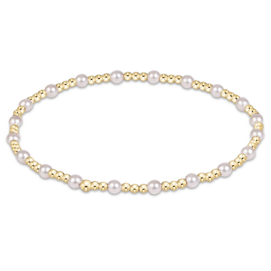 Enewton Sincerity Pearl 3mm Bracelet The Seaside Style 30a 