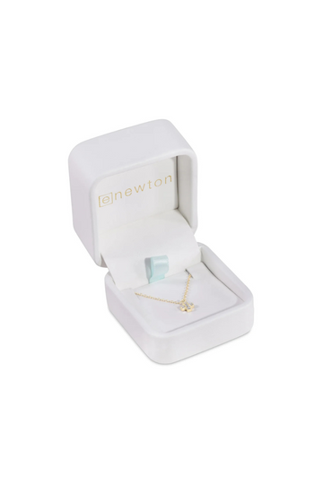 Enewton 14kt Gold and Diamond Signature Cross Necklace