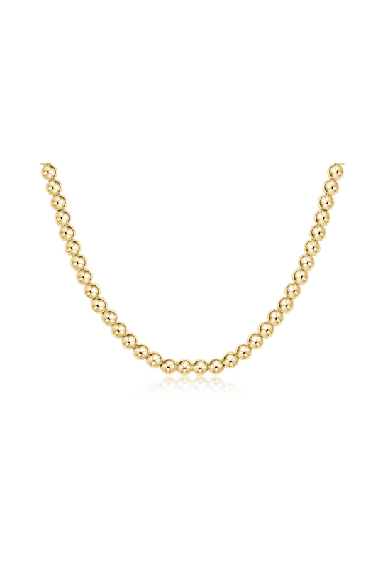 Enewton 15" Choker Classic Gold 5mm Bead