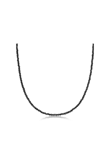 Enewton 15" Choker Faceted Hematite 2mm Bead
