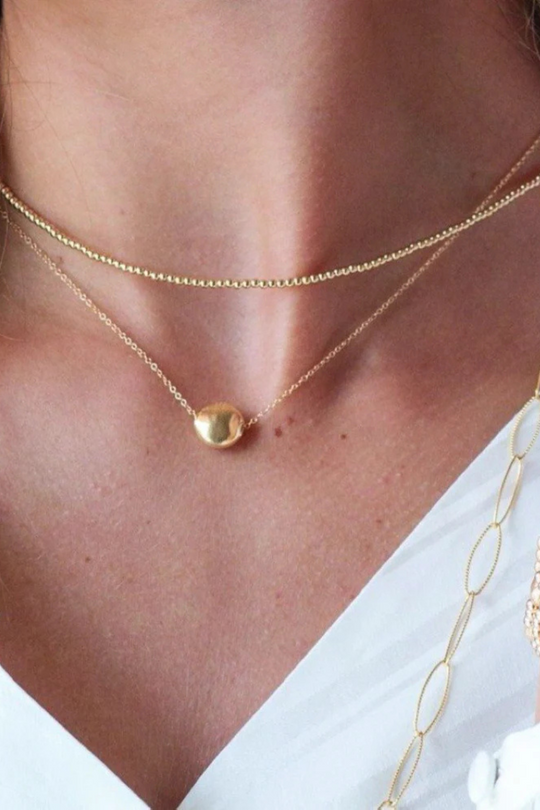 Enewton 15" Choker Classic Gold 2mm Bead