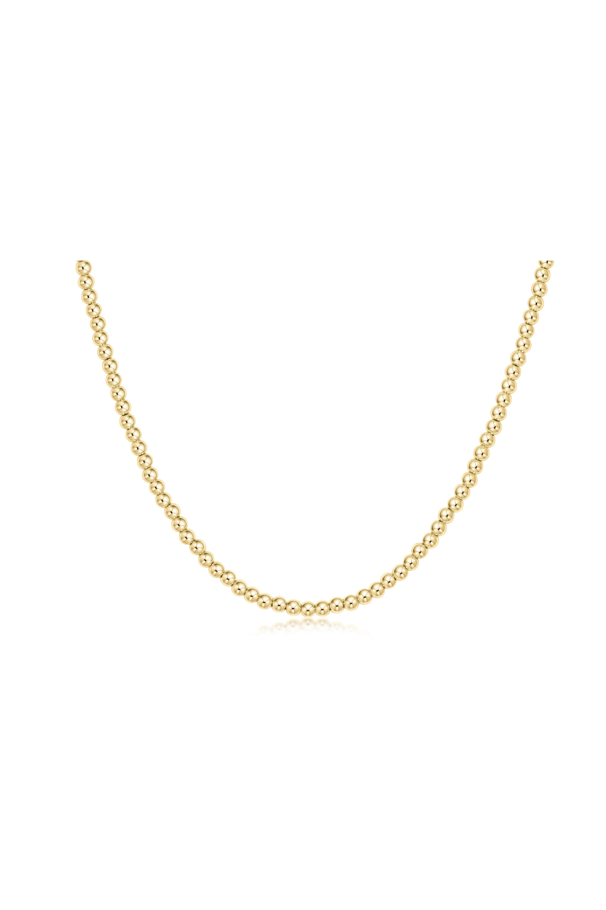 Enewton 15" Choker Classic Gold 3mm Bead