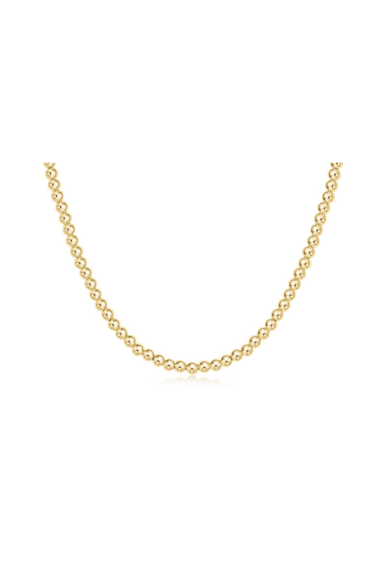 Enewton 15" Choker Classic Gold 4mm Bead