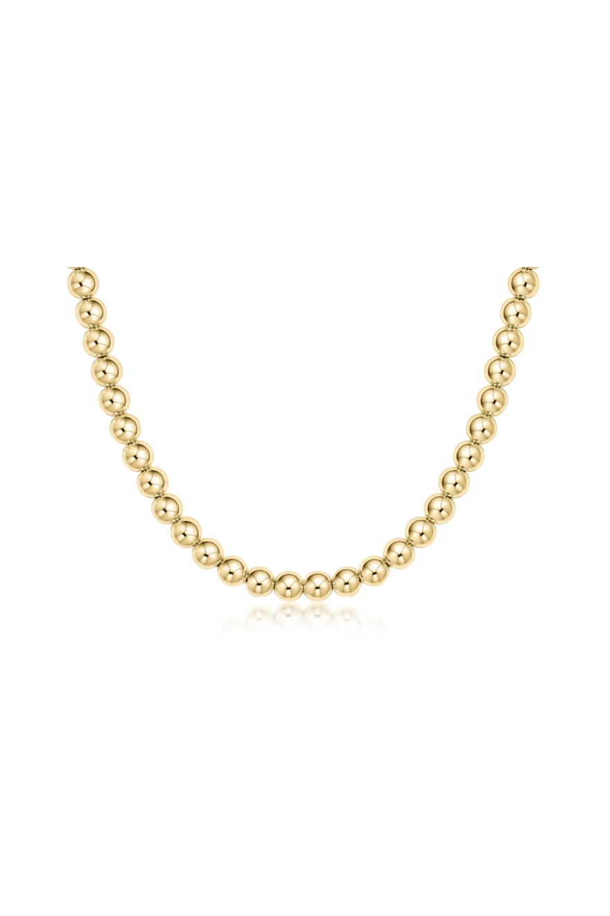 Enewton 15" Choker Classic Gold 6mm Bead