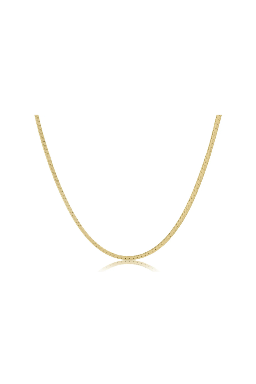 Enewton 15" Choker Herringbone Chain - Gold