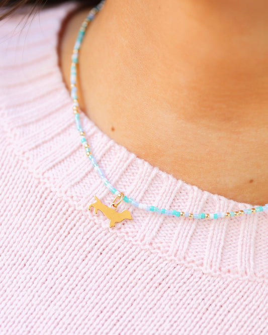 Enewton 15 inch Choker Hope Unwritten Bud Charm Teal Like A Woman The Seaside Style