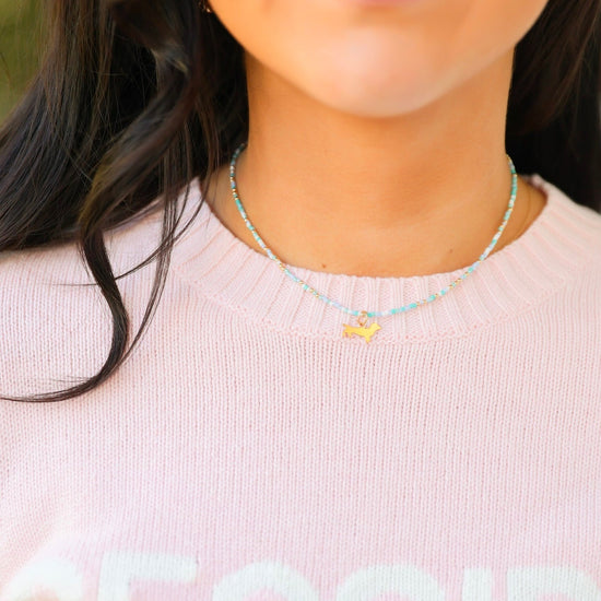 Enewton 15 inch Choker Hope Unwritten Bud Charm Teal Like A Woman The Seaside Style