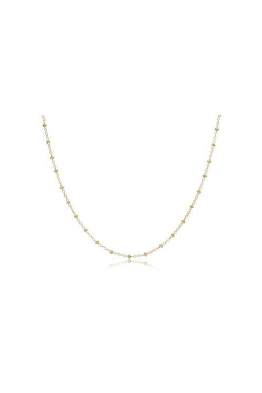 Enewton 15" Choker Simplicity Chain Gold - Classic 2mm Gold