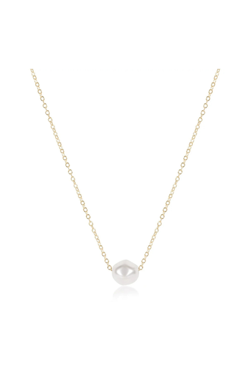 16" Necklace Gold - Admire Pearl