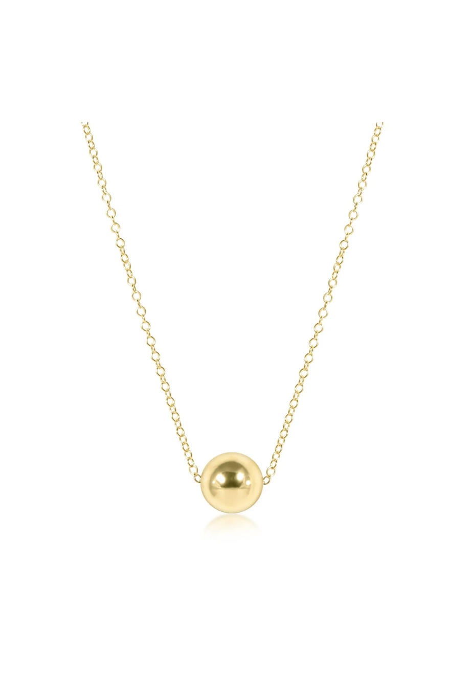 Enewton 16" Necklace Gold - Classic 8mm Gold