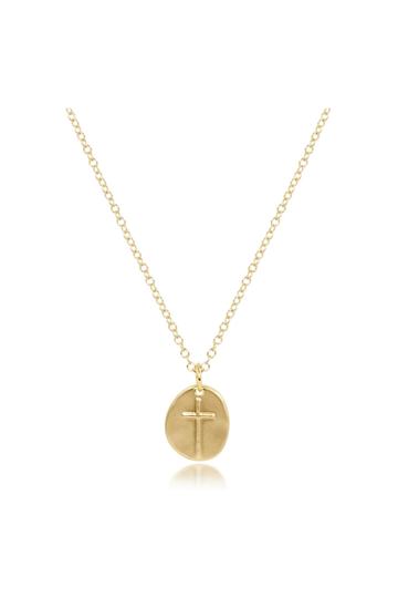 Enewton 16" Necklace Gold - Inspire Small Gold Charm