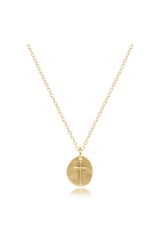 Enewton 16" Necklace Gold - Inspire Small Gold Charm