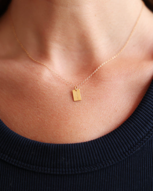 Enewton 16" Necklace Gold - Seaside Tag The Seaside Style 30a