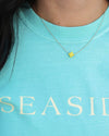 Enewton 16 inch Necklace Gold Signature Cross Canary Yellow Seaside Florida 30A The Seaside Style