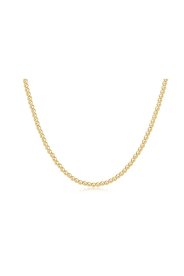 Enewton 17" Choker Classic Gold 3mm bead