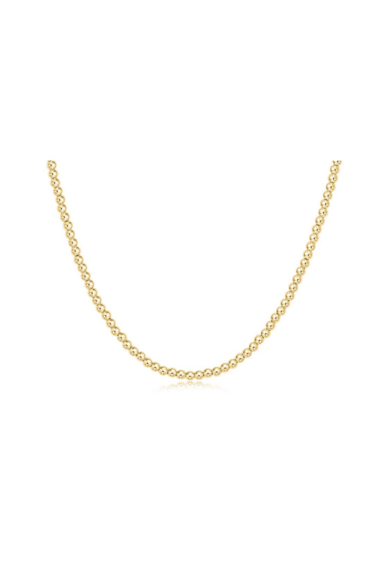 Enewton 17" Choker Classic Gold 3mm Bead