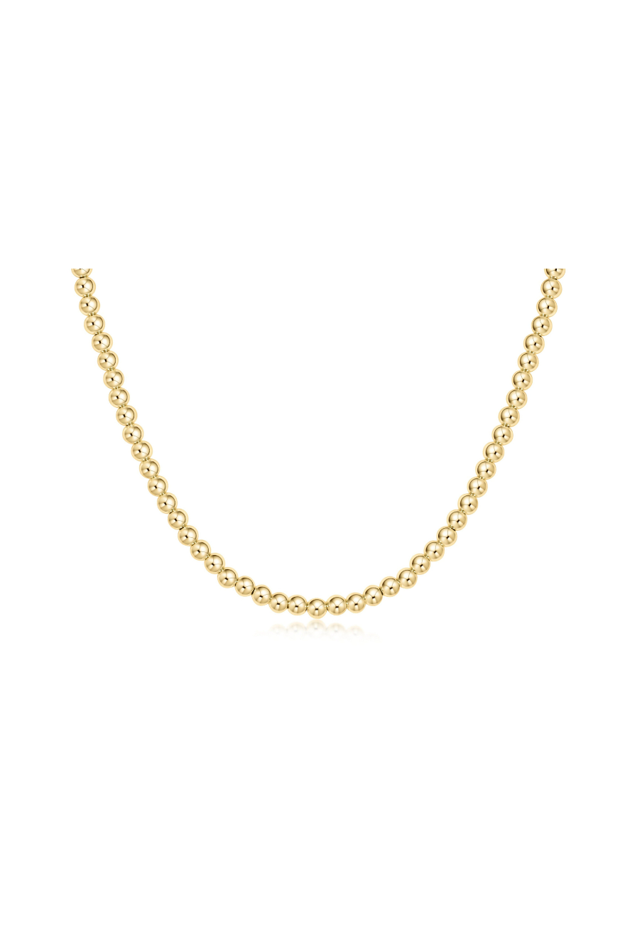 Enewton 17" Choker Classic Gold 4mm Bead