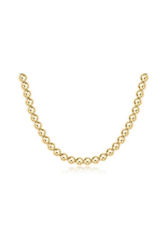 Enewton 17" Choker Classic Gold 6mm Bead