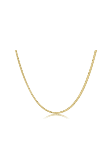 Enewton 17" Choker Herringbone Chain - Gold