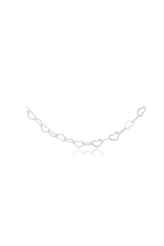 Enewton 17" Choker Love Chain - Sterling