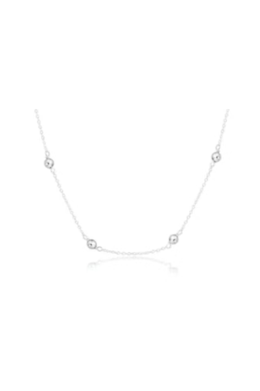 Enewton 17" Choker Simplicity Chain Sterling - Classic 4mm Sterling