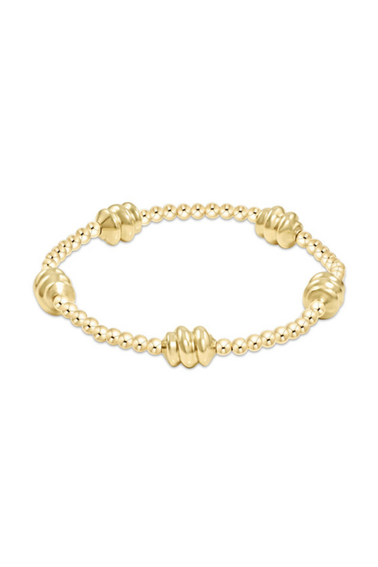Enewton Admire Gold 3mm Bead Bracelet - Gold