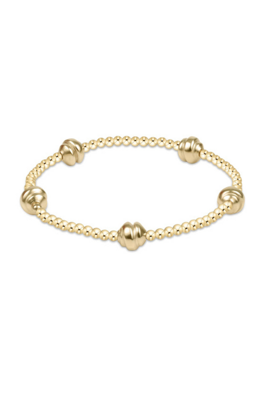 Enewton Admire Small Gold 2.5mm Bead Bracelet - Gold