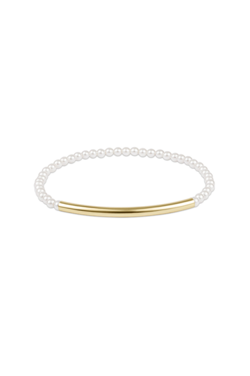 Enewton Bliss Bar Smooth Pearl 3mm Bracelet