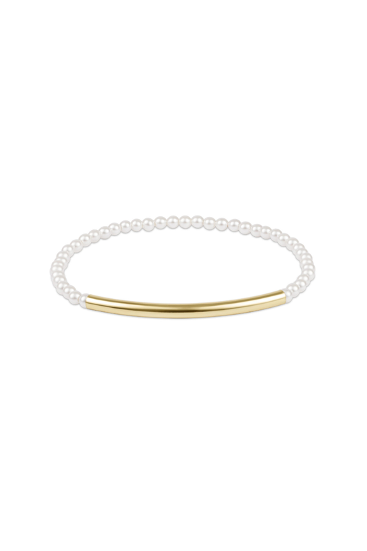 Enewton Bliss Bar Smooth Pearl 3mm Bracelet
