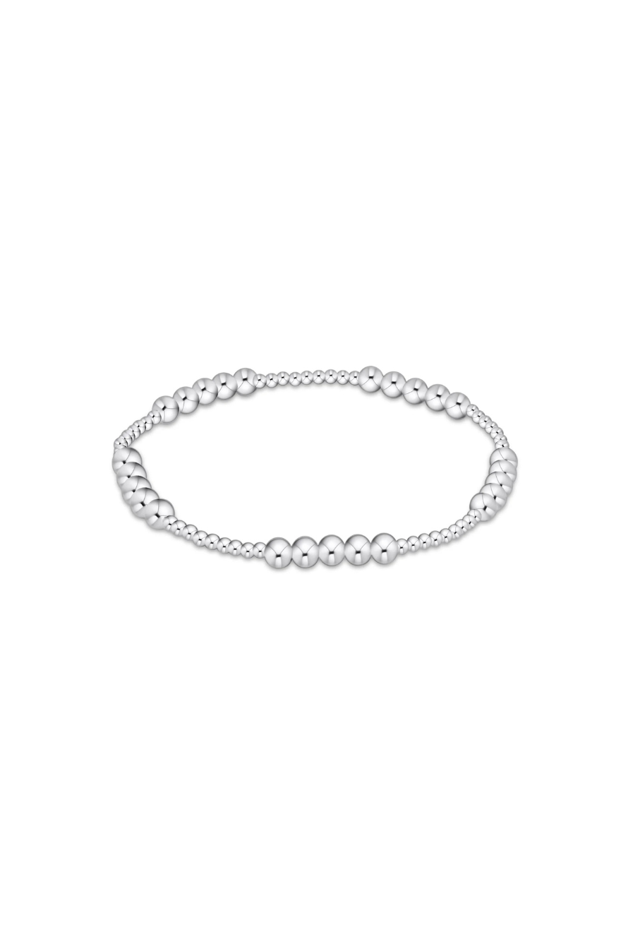 Enewton Classic Blissful Pattern 2mm Bead Bracelet- 4mm Sterling