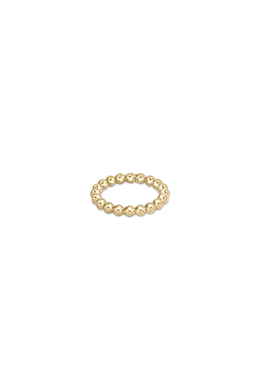 Enewton Classic Gold 3mm Bead Ring