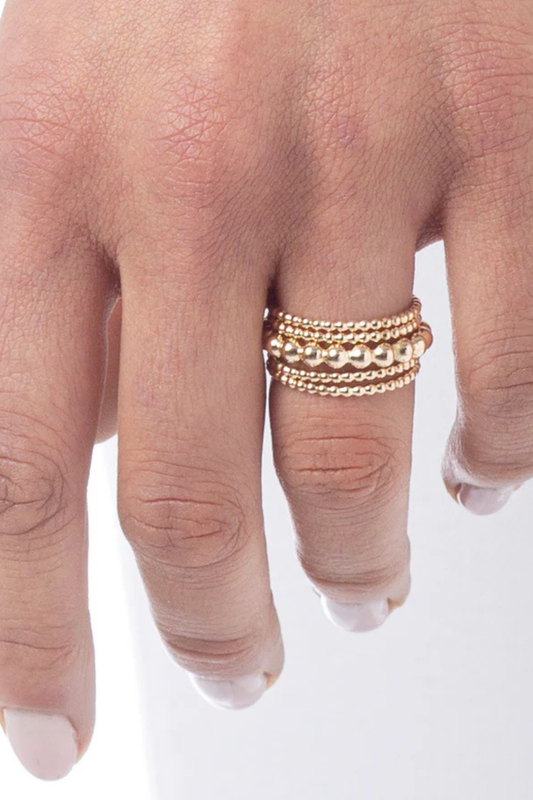 Enewton Classic Gold 3mm Bead Ring