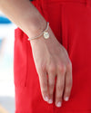 Enewton Classic Gold 3mm Bracelet Inspire America Gold Disc Seaside Florida 30A The Seaside Style