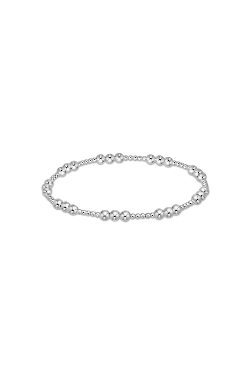 Enewton Classic Joy Pattern 4mm Bead Bracelet - Sterling