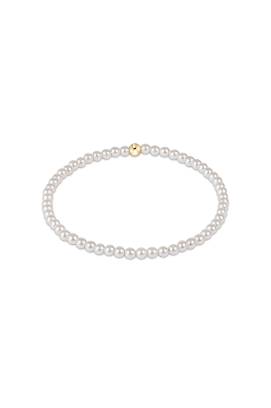 Enewton Classic Pearl 3mm Bead Bracelet