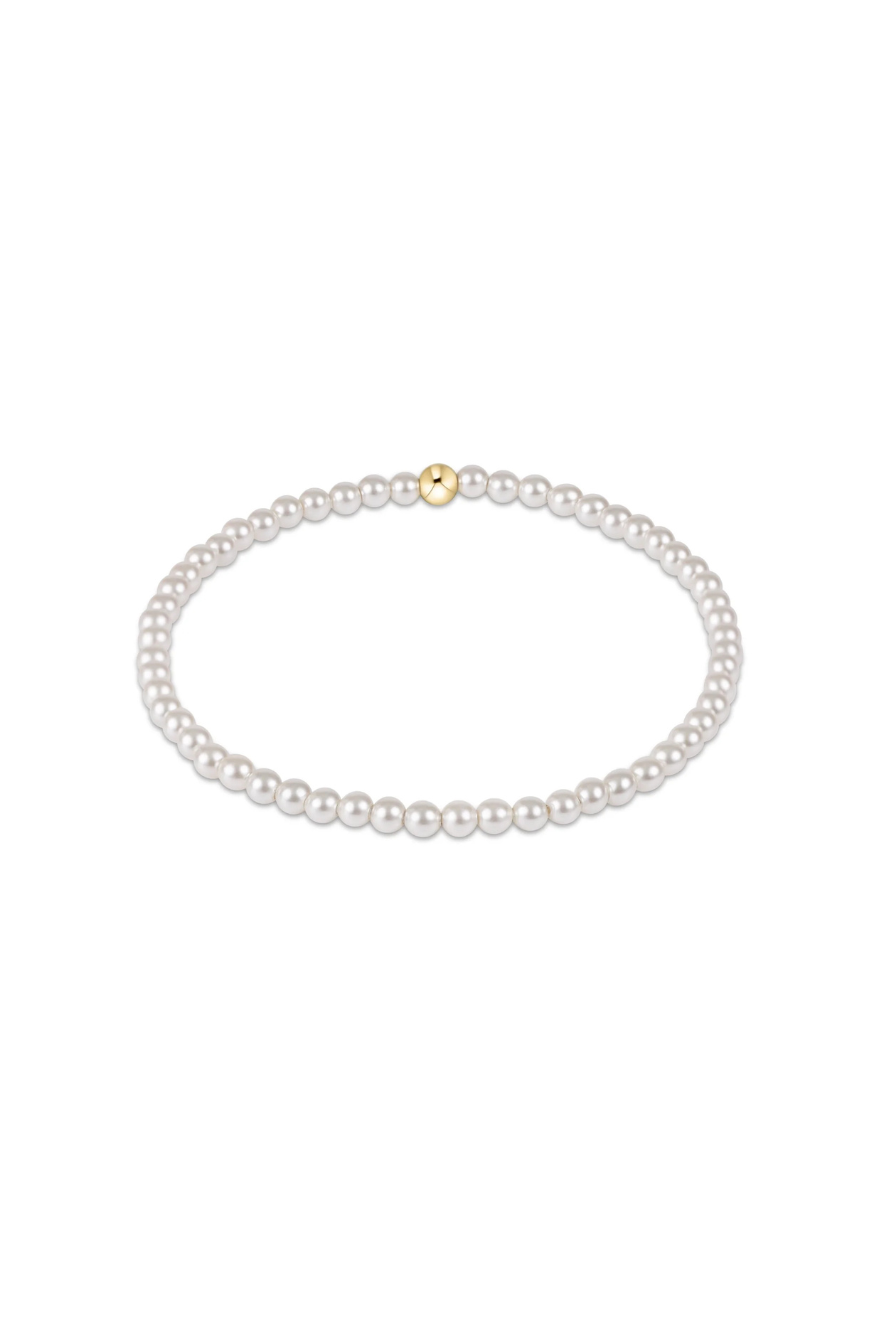 Enewton Classic Pearl 3mm Bead Bracelet