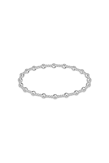 Enewton Classic Sincerity Pattern 4mm Bead Bracelet - Sterling
