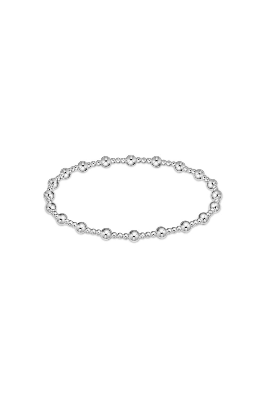 Enewton Classic Sincerity Pattern 4mm Bead Bracelet - Sterling