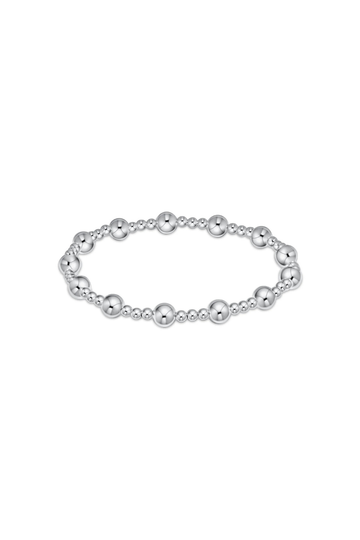 Enewton Classic Sincerity Pattern 6mm Bead Bracelet - Sterling