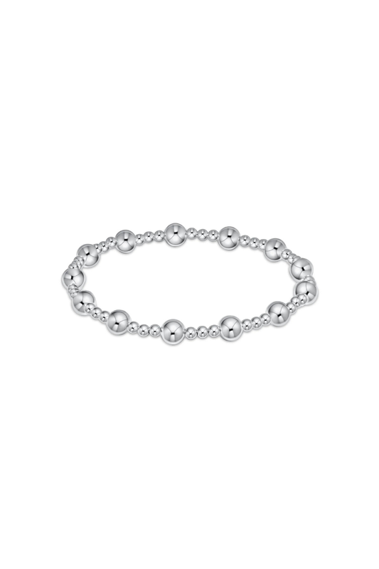 Enewton Classic Sincerity Pattern 6mm Bead Bracelet - Sterling