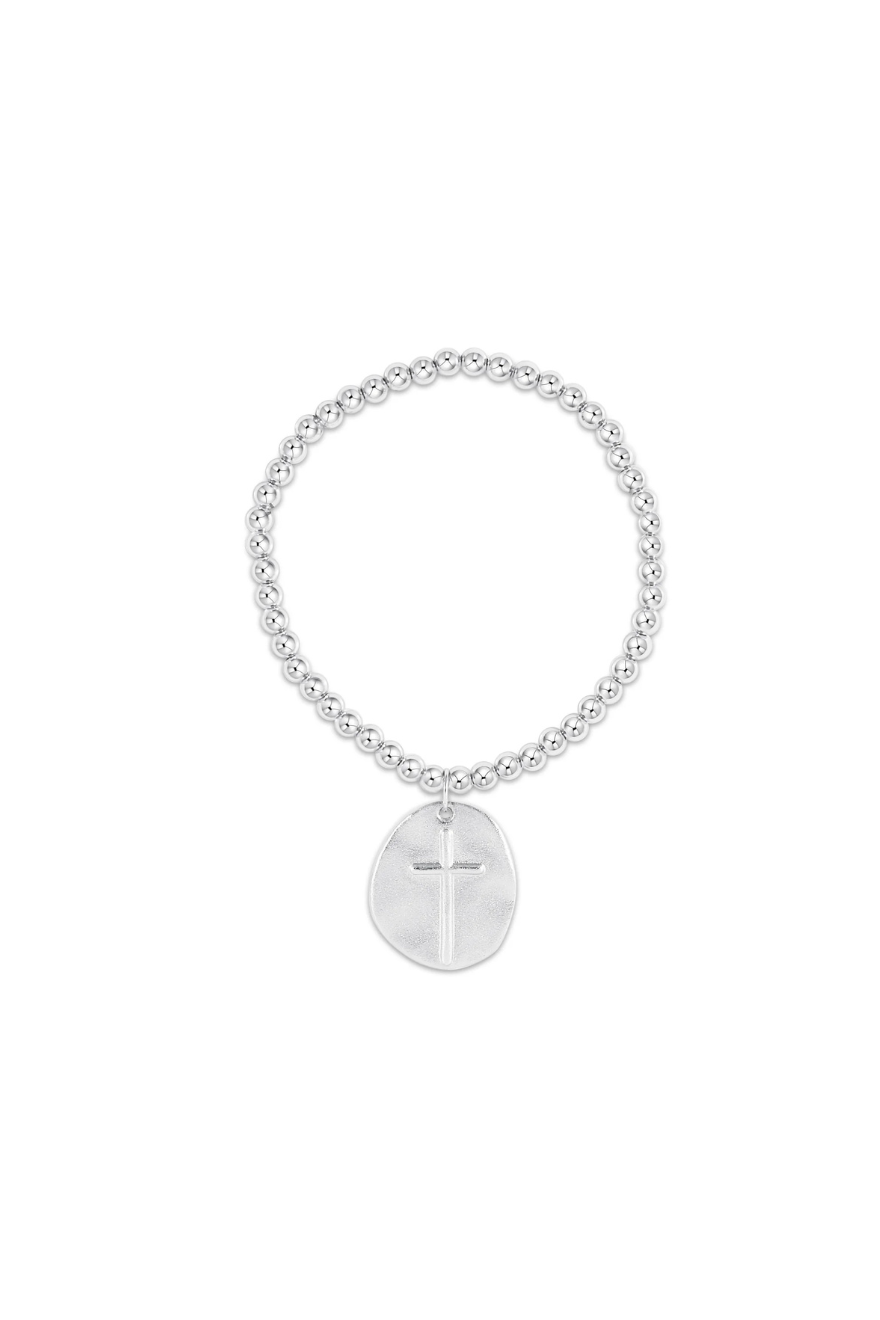 Enewton Classic Sterling 4mm Bead Bracelet - Inspire Sterling Charm