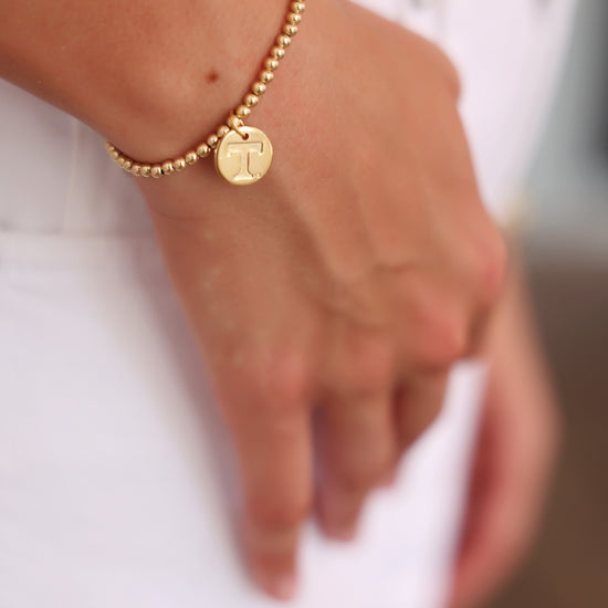 Enewton Collegiate Classic Gold 3mm Bracelet University of Tennessee Disc UT Seaside Florida The Seaside Style 30A