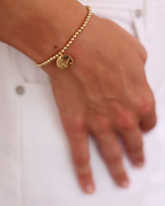 Enewton Collegiate Classic Gold 3mm Bracelet University of Texas at Austin Disc Seaside fLorida The Seaside Style 30A