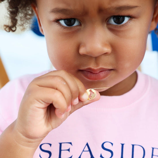 Enewton Egirl 14" Necklace Gold - Bud Disc