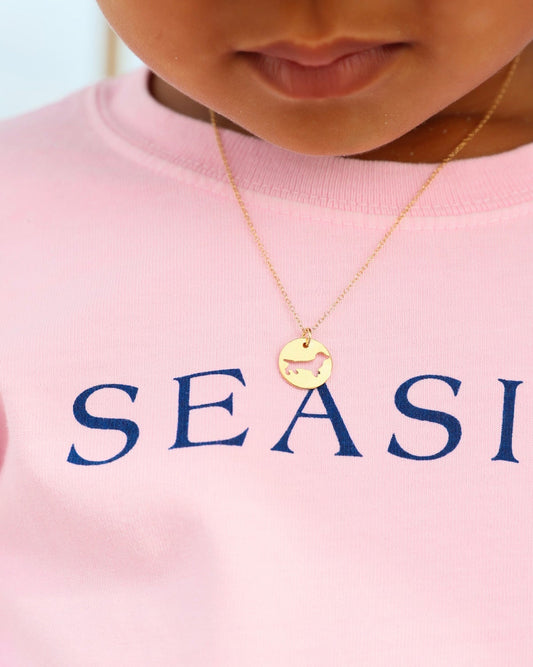 Enewton Egirl 14" Necklace Gold - Bud Disc