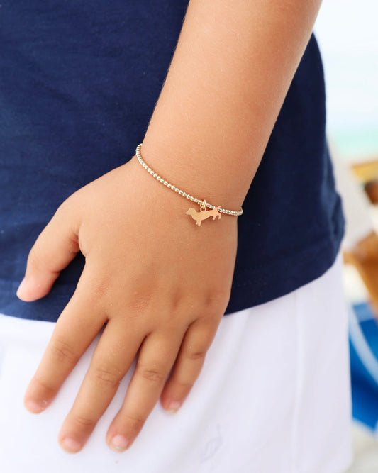 Enewton Egirl Gold 2mm Bud Charm Bracelet