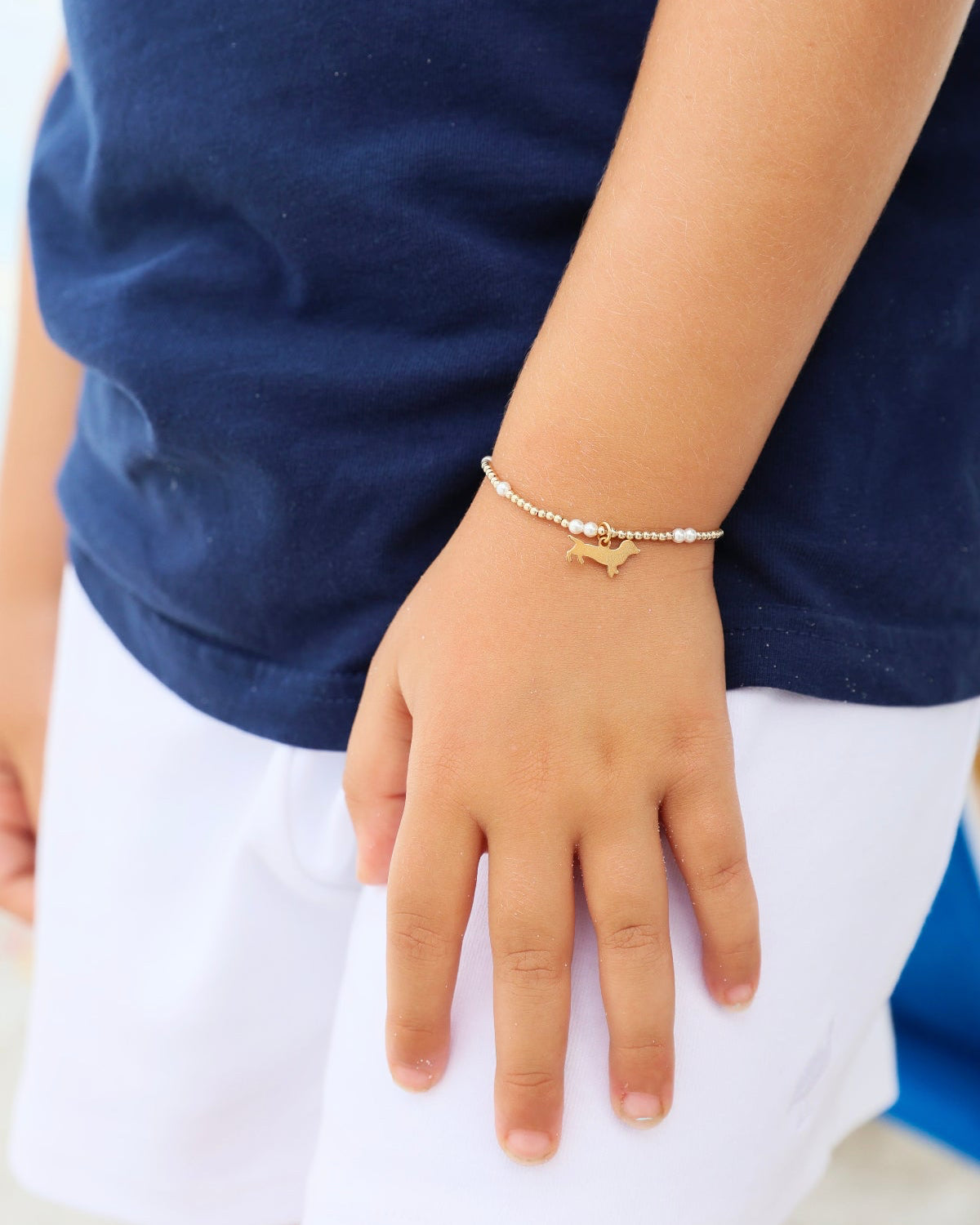 Enewton Egirl Hope Unwritten Bud Charm Bracelet - Pearl