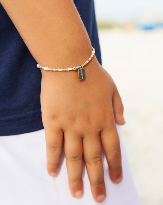 Enewton Egirl YouthHope Unwritten Seaside Tag Bracelet - Skinny Dippin'