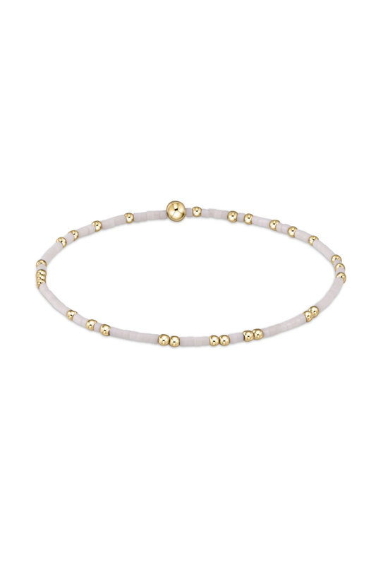 Enewton Extends - Hope Unwritten Bracelet - White